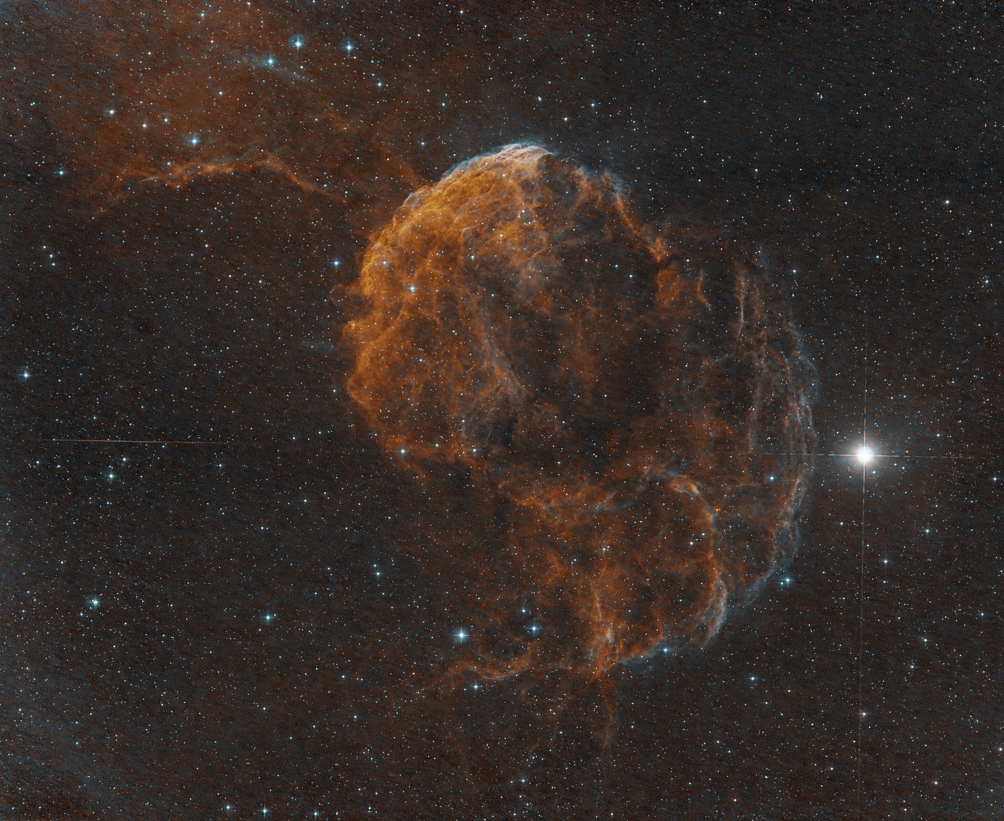 Nébuleuse de la Méduse IC443