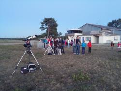 Nuits des étoiles 2015 Vendays-Montalivet environ 250 spectateurs