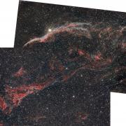 Mosaique de NGC 6960 ACM Thierry