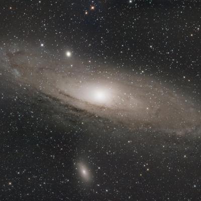 mosaïque de M31Andromède photo de Thierry ACM, septembre 2023 APN 40x2s SIRIL