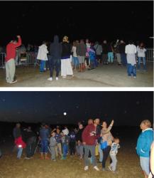 Nuits des étoiles 2015 Vendays-Montalivet environ 250 spectateurs