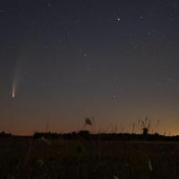 La comète et la Grande Ourse Etienne club astro de Royan merci à lui pour ces belles photos