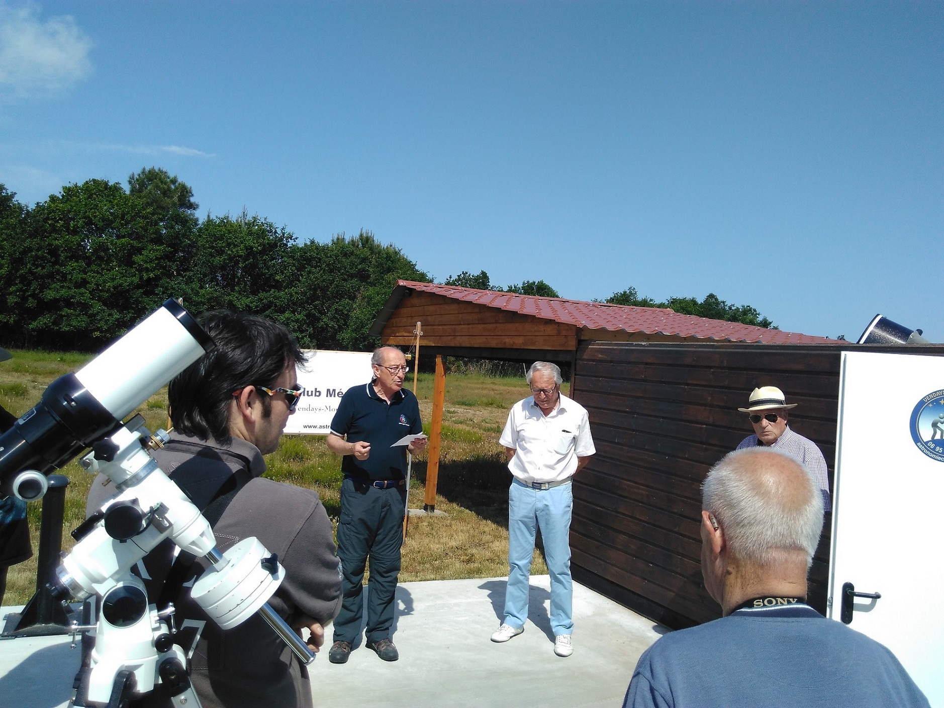inauguration de l'observatoire 26 mai 2018