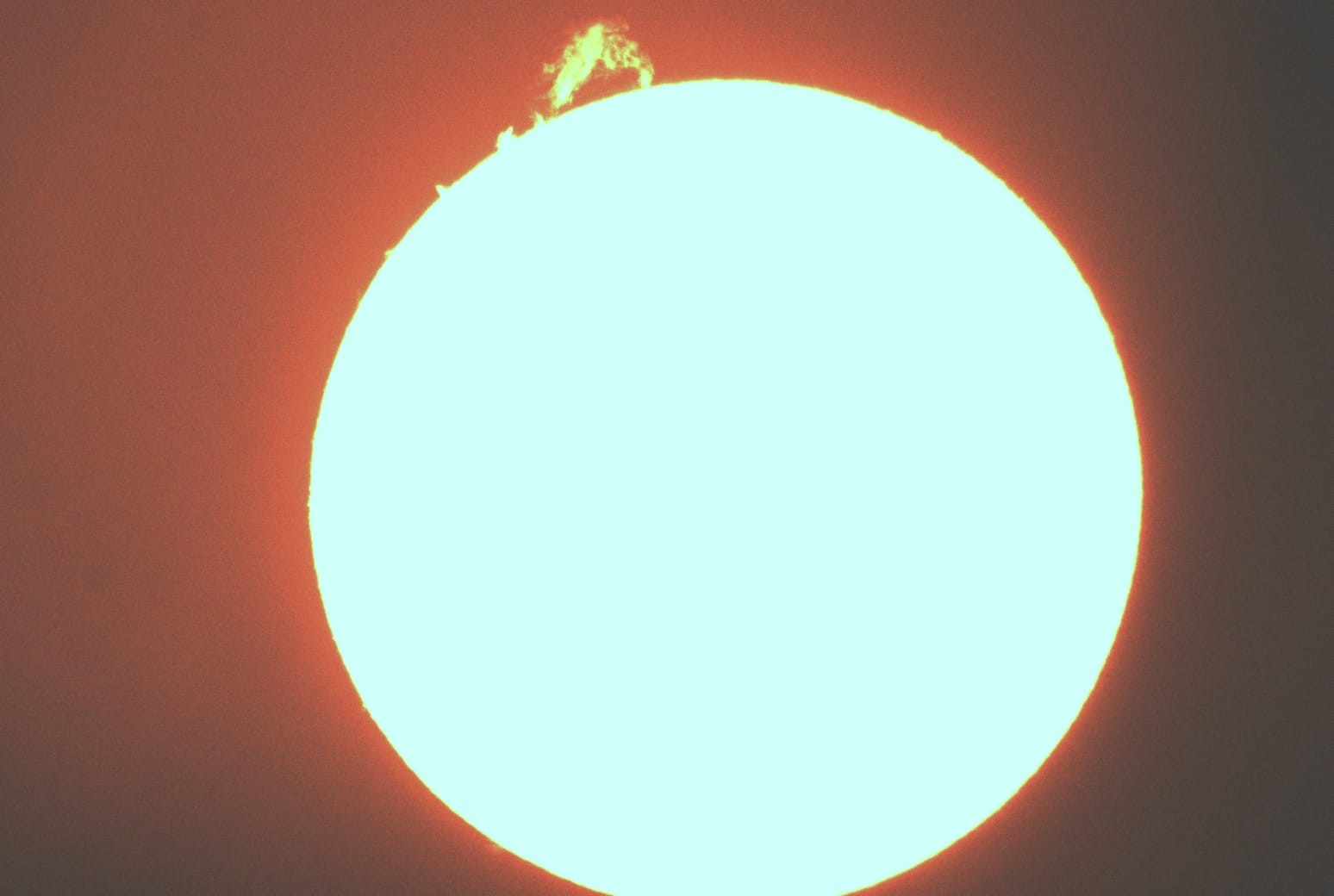 Eruption solaire août 2022