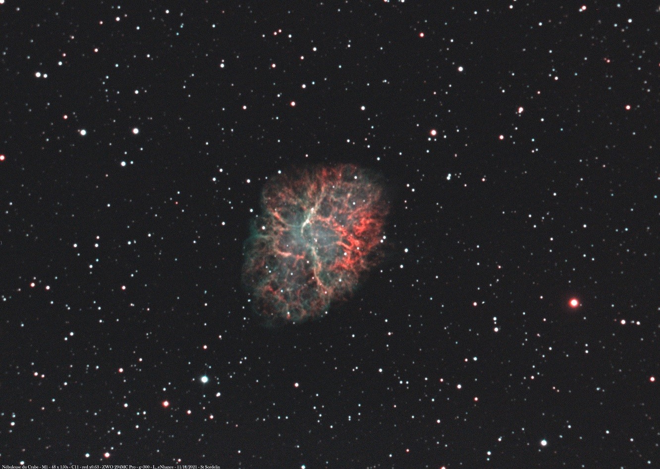 M1 Nébuleuse du Crabe 
